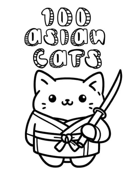 100 Asian Cats