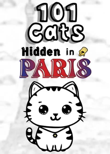 101 Cats Hidden in Paris
