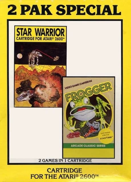 2 Pak Special: Star Warrior/Frogger