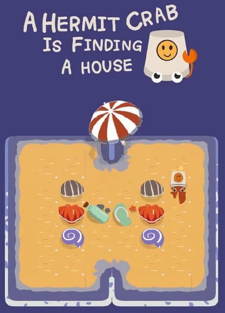 A Hermit Crab is Finding a House