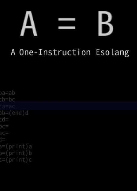 A=B