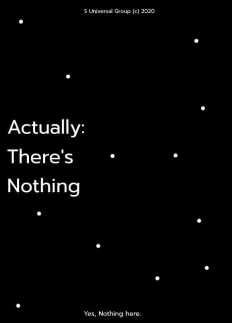 Actually: There's nothing