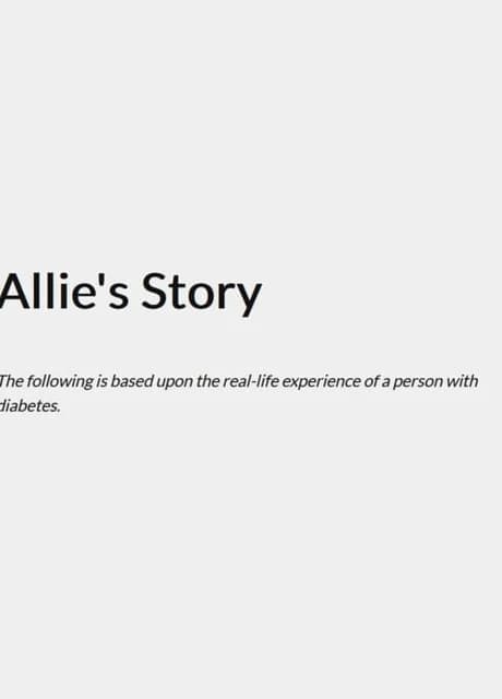 Allie's Story