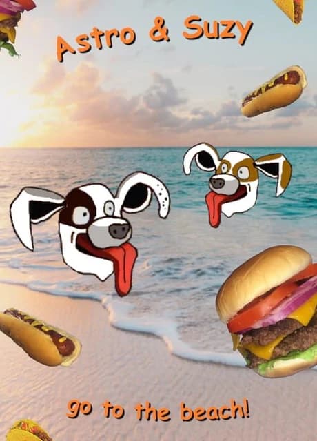 Astro & Suzy Go to the Beach