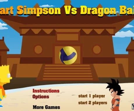 Bart Simpson vs. Dragon Ball