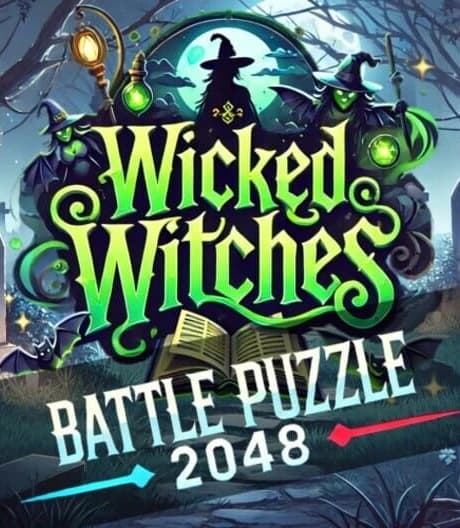 Battle Puzzle 2048: Wicked Witches