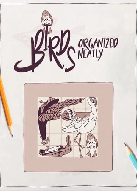 Birds Organized Neatly