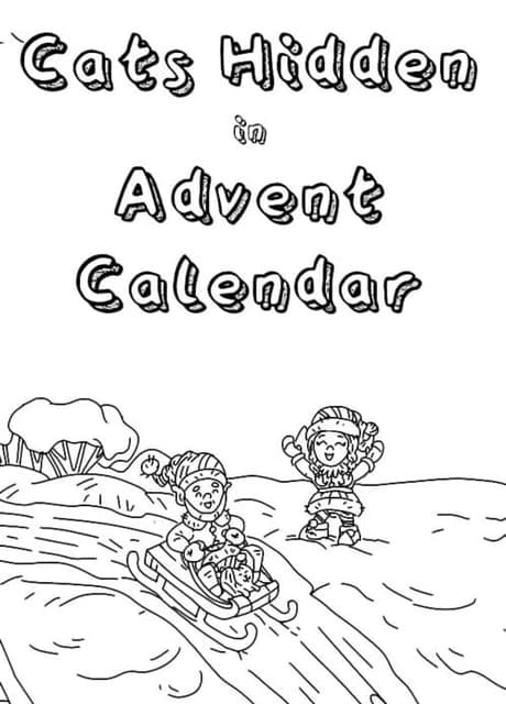Cats Hidden in Advent Calendar