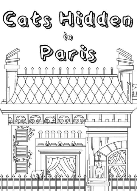 Cats Hidden in Paris