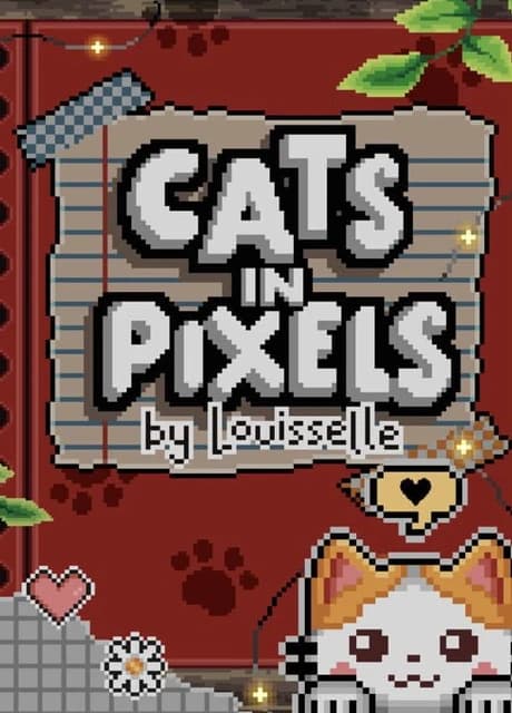 Cats in Pixels by Louisselle