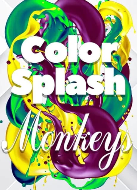 Color Splash: Monkeys