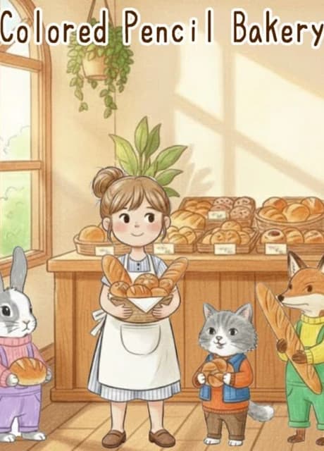 Colored Pencil Bakery