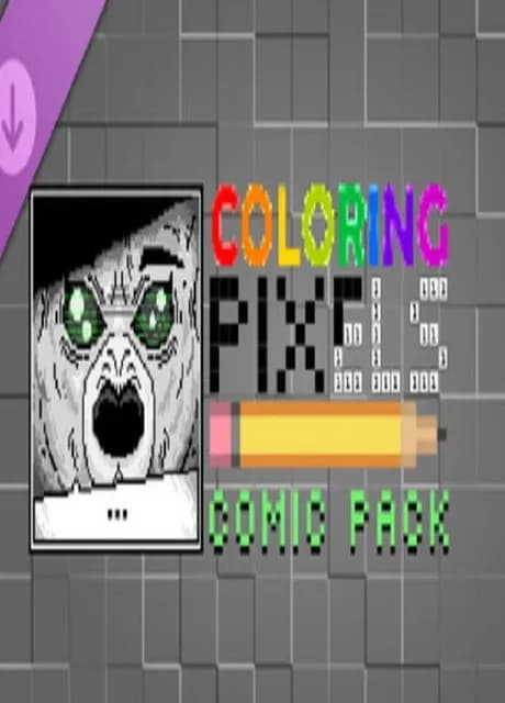 Coloring Pixels: Comic Pack