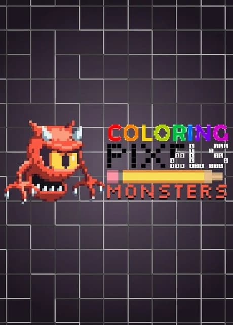 Coloring Pixels: Monsters Pack