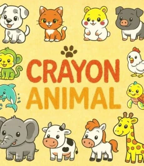 Crayon Animal