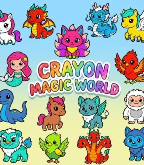 Crayon Magic World