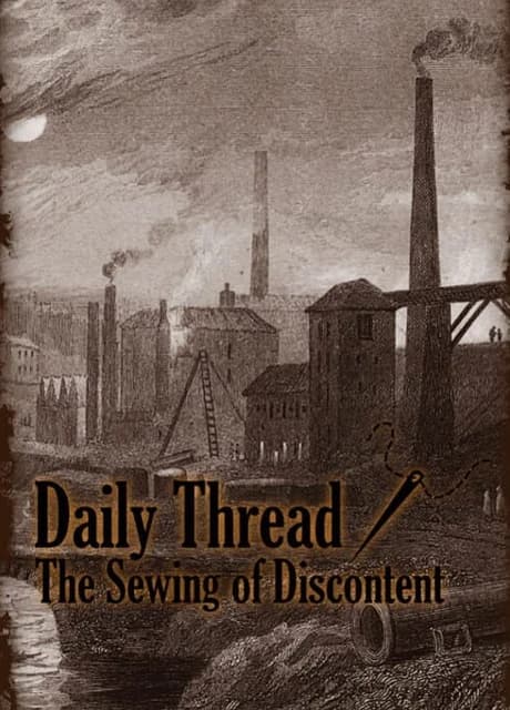 Daily Thread: The Sewing of Discontent
