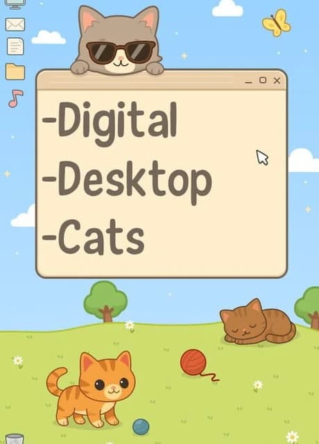 Digital Desktop Cats