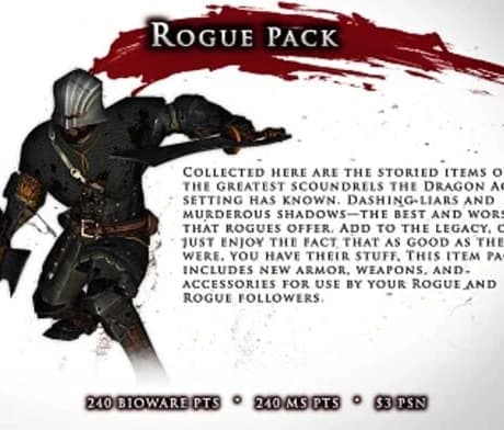 Dragon Age II: Rogue Item Pack