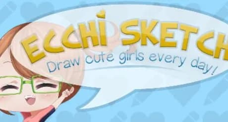 Ecchi Sketch: Draw Cute Girls Every Day!