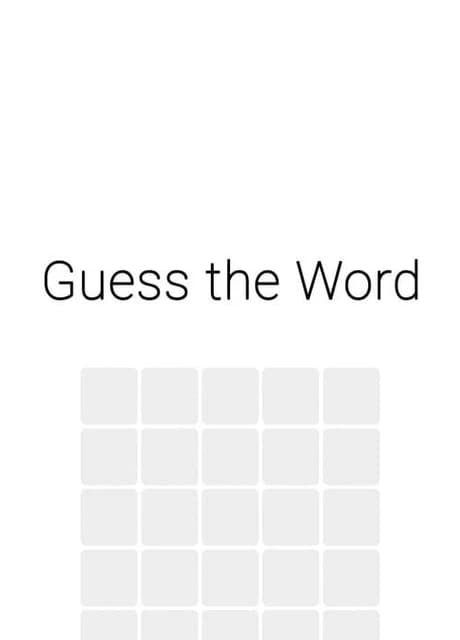 Guess the Word