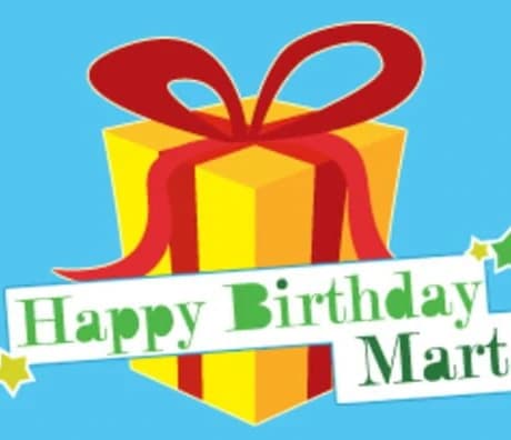 Happy Birthday Mart