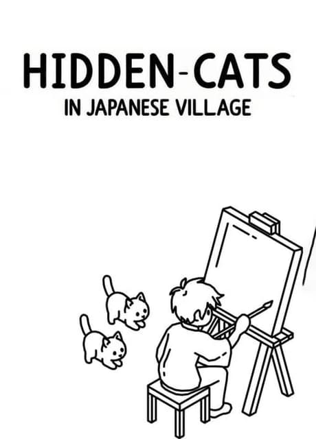 Hidden Cats In Japanese Village