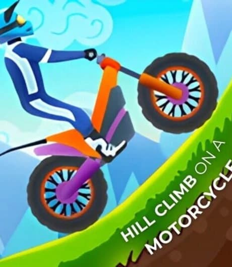 Hill Climb on a Motorcycle