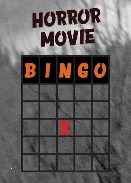 Horror Movie Bingo