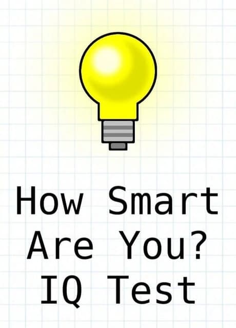 How Smart Are You? IQ Test