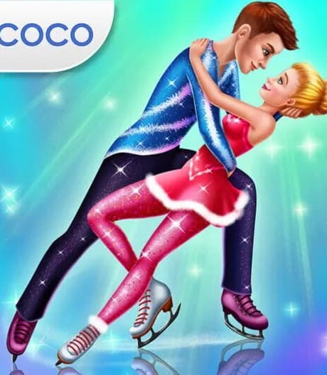 Ice Skating Ballerina