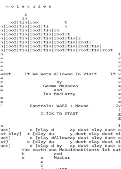 If We Were Allowed To VIsit