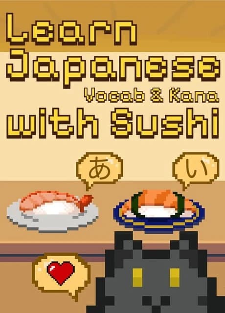 Learn Japanese Kana & Vocab with Sushi