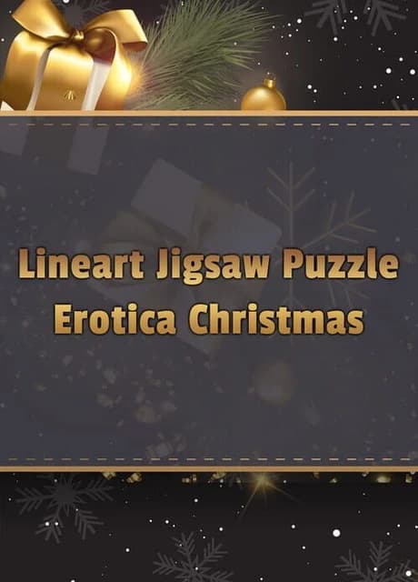LineArt Jigsaw Puzzle: Erotica Christmas