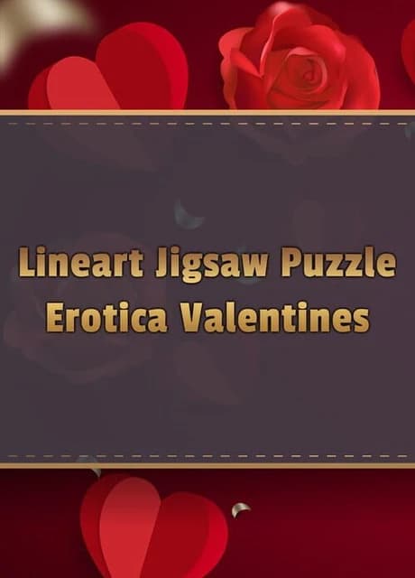LineArt Jigsaw Puzzle: Erotica Valentines