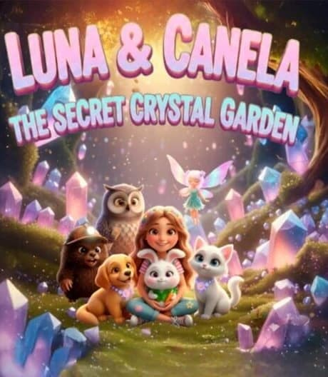 Luna & Canela: The Secret Crystal Garden