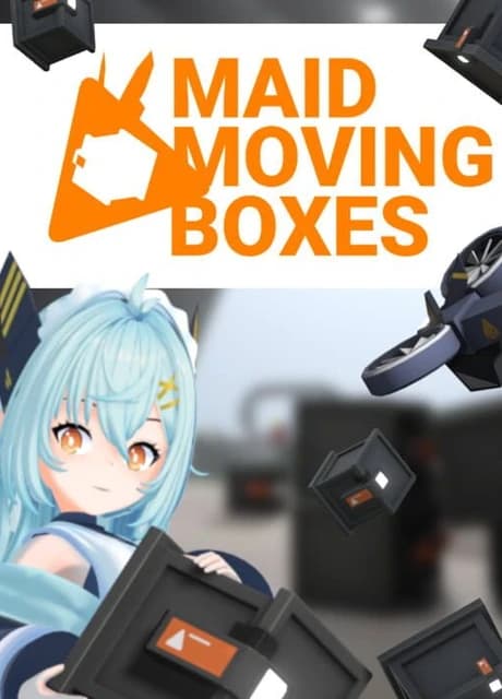 Maid Moving Boxes