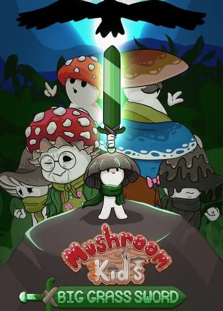 Mushroom Kid's Big Grass Sword