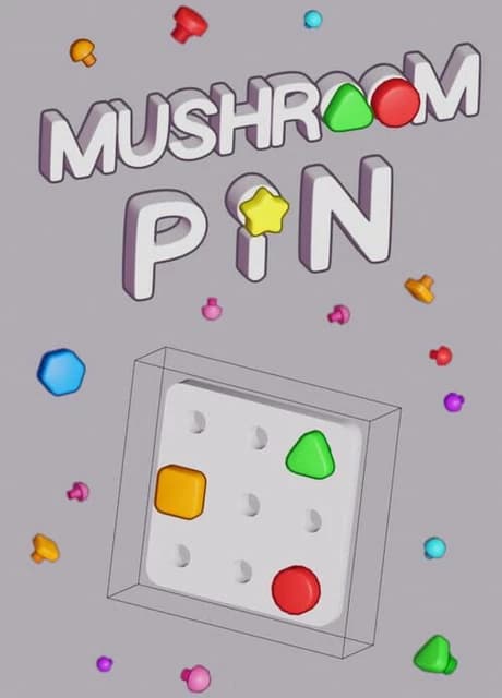 Mushroom Pin