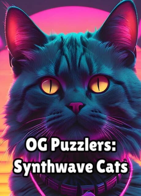 OG Puzzlers: Synthwave Cats