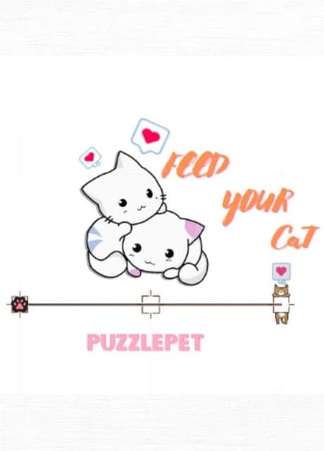 PuzzlePet: Feed Your Cat