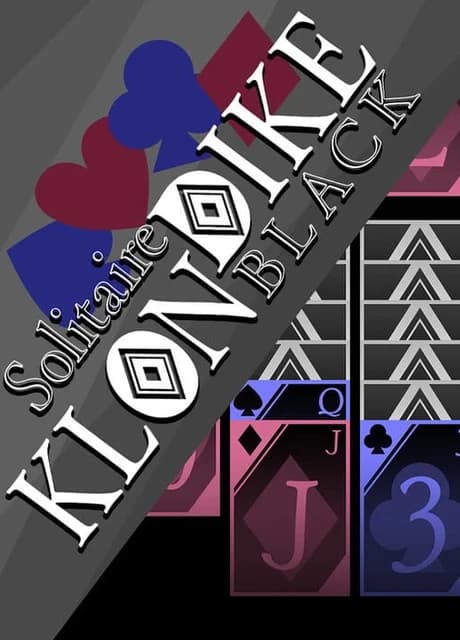 Solitaire Klondike Black