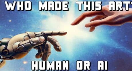 Who Made this Art? Human or AI