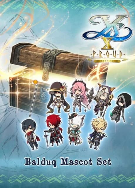 Ys X: Proud Nordics - Balduq Mascot Set