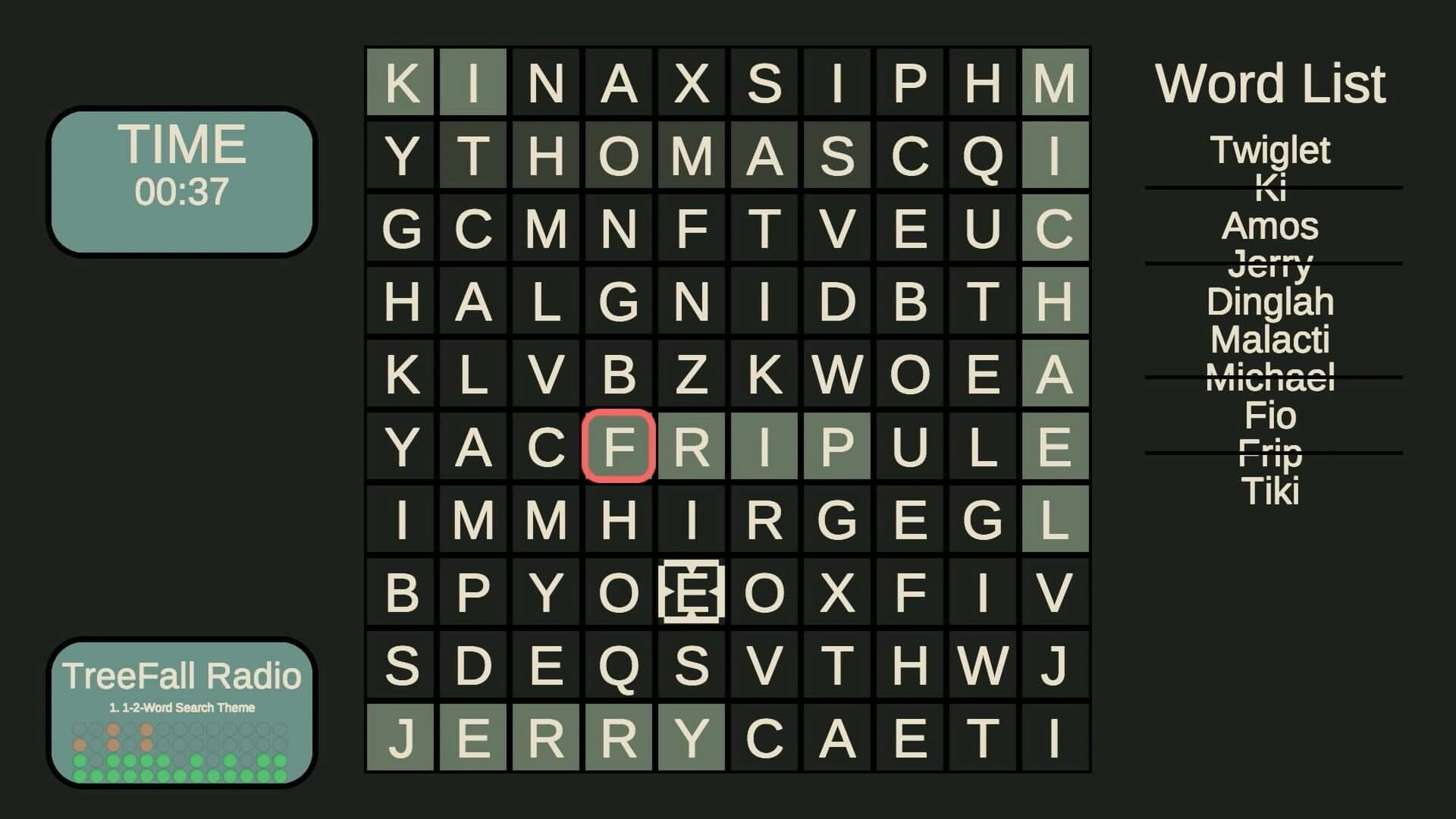 1-2-Whopping Word Search! screenshot 1