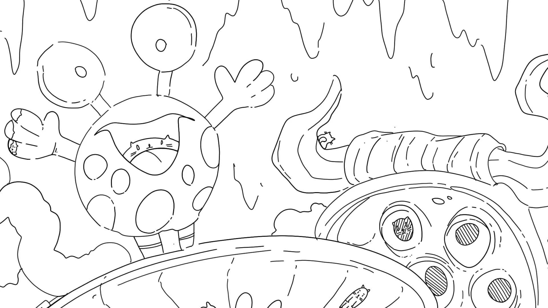 100 Aliens Cats screenshot 1