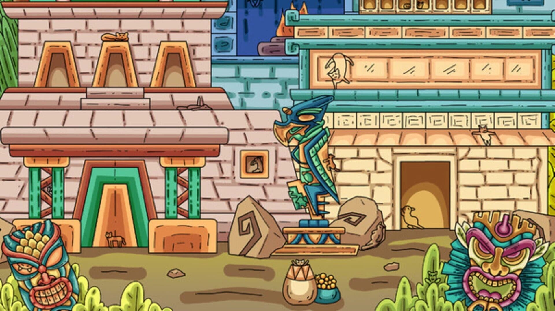 100 Aztec Cats screenshot 2