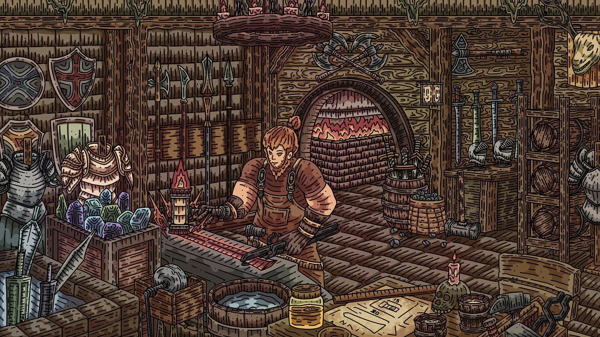 100 Blacksmith Cats screenshot 1