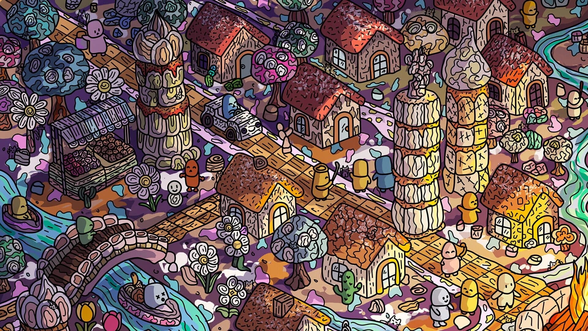 100 Marshmallow Cats screenshot 1