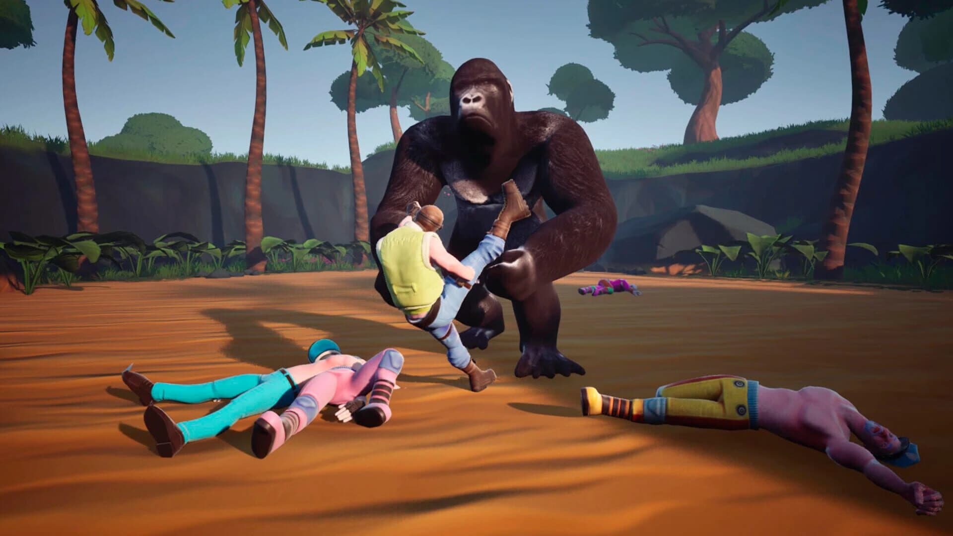 100 Men Vs Gorilla screenshot 2